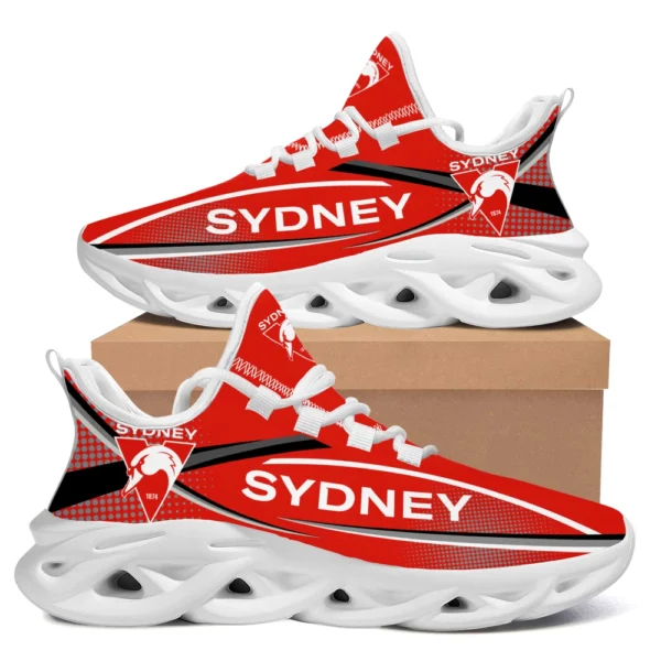 AFL Sydney Swans Max Soul Shoes Gift For Fans – HOAFL210725MS01SYD - White - Image 2
