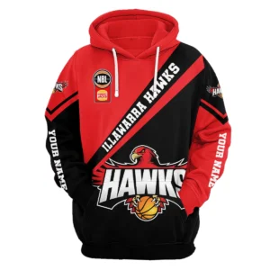 NBL Illawarra Hawks Exclusive Logo Hoodie HONBL230725A01ILL-HD