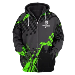 Husqvarna Motorcycles Exclusive Logo Zipper Hoodie HOMO190725A01HUS-ZHD