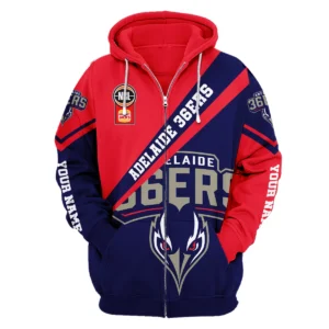 NBL Adelaide 36ers Exclusive Logo Zipper Hoodie HONBL230725A01ADL-ZHD