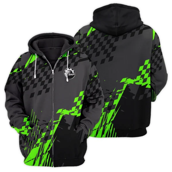 Can-Am (BRP) Motorcycles Exclusive Logo Zipper Hoodie HOMO190725A01CAN-ZHD - Image 3