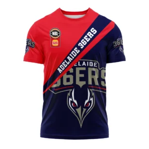 NBL Adelaide 36ers Racing Exclusive Logo T-shirt HONBL230725A01ADL-TS