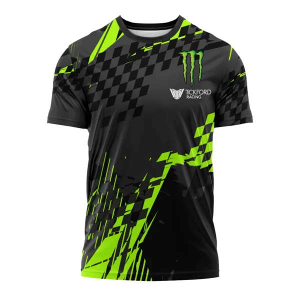 Monster Castrol Racing Exclusive Logo T-shirt HOSPC040725A01TF-TS - Image 2