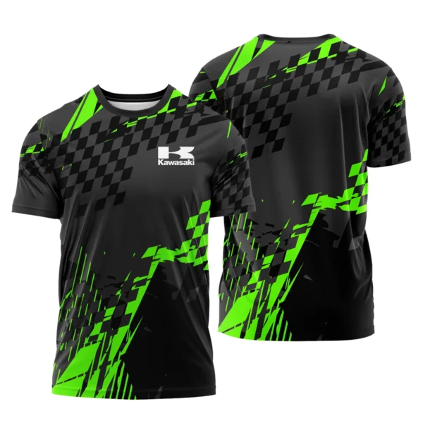 Kawasaki Motorcycles Racing Exclusive Logo T-shirt HOMO190725A01KAW-TS - Image 3