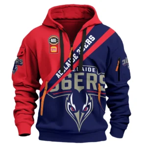 NBL Adelaide 36ers Exclusive Logo Hoodie Half Zipper HONBL230725A01ADL-HDF