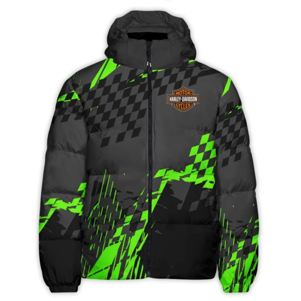 Harley-Davidson Motorcycles Exclusive Logo Down & Puffer Jackets HOMO190725A01HD-DJ