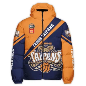 NBL Cairns Taipans Exclusive Logo Down & Puffer Jackets HONBL230725A01CNS-DJ