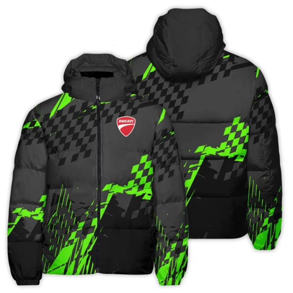 Ducati Motorcycles Exclusive Logo Down & Puffer Jackets HOMO190725A01DUC-DJ - Image 3