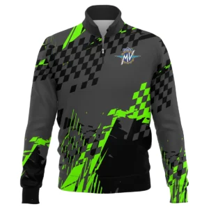 MV Agusta Motorcycles Exclusive Logo Quarter-Zip Sweatshirt HOMO190725A01MVA-QTZ