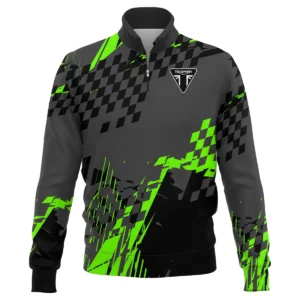 Triumph Motorcycles Exclusive Logo Quarter-Zip Sweatshirt HOMO190725A01TRI-QTZ