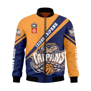 NBL Cairns Taipans Exclusive Logo Bomber Jacket HONBL230725A01CNS-BB