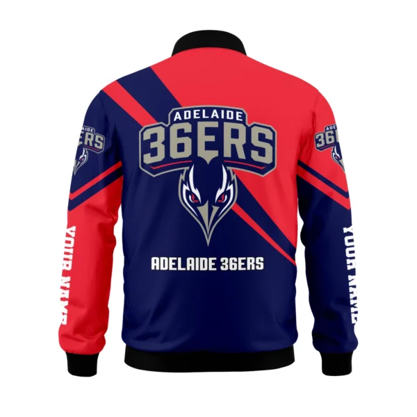 NBL Adelaide 36ers Exclusive Logo Bomber Jacket HONBL230725A01ADL-BB - Image 2