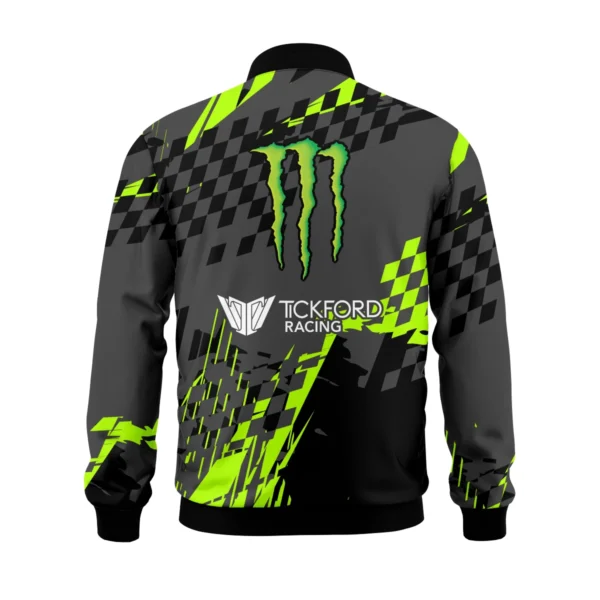 Monster Castrol Racing Exclusive Logo Bomber Jacket HOSPC040725A01TF-BB - Image 3